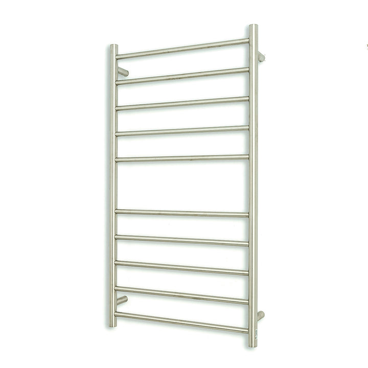 Radiant Heated Round Ladder Towel Rail 600 x 1100mm - bru-rtr02