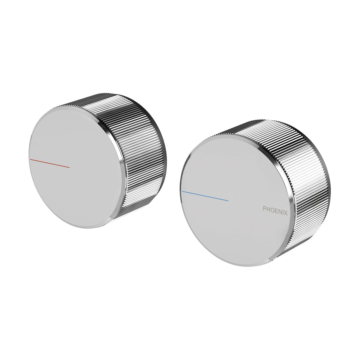Axia Wall Top Assemblies - Chrome