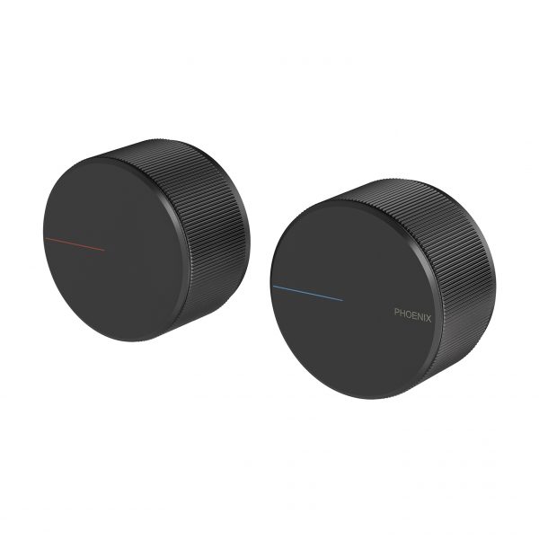 Axia Wall Top Assemblies - Matte Black