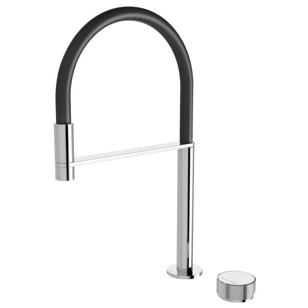Axia Flexible Hob Sink Mixer Set 230mm - Chrome