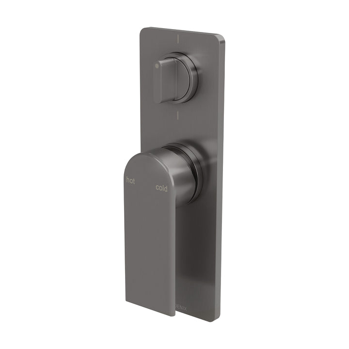 Teel SwitchMix Shower / Bath Diverter Mixer (Fit-Off Kit Only) - Brushed Carbon