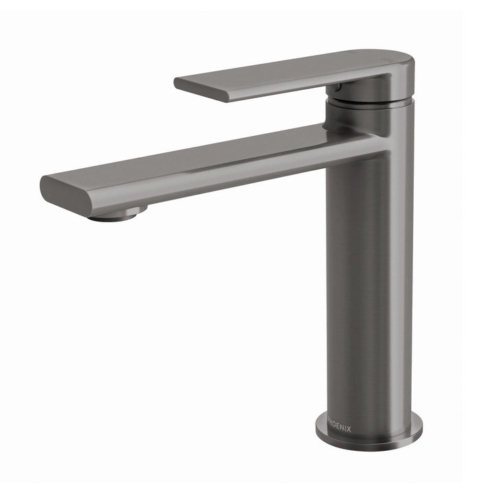 Teel Basin Mixer - Lead Free - Brushed Carbon