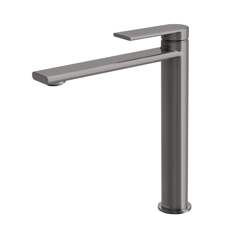 Teel Vessel Mixer - Lead Free - Brushed Carbon