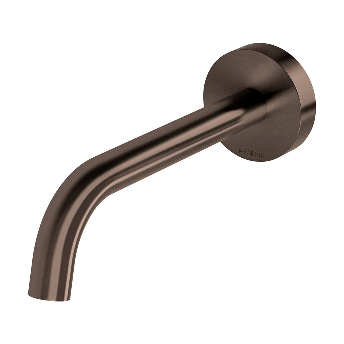 Vivid Slimline Plus Wall Basin / Bath Outlet 180mm - Brushed Bronze