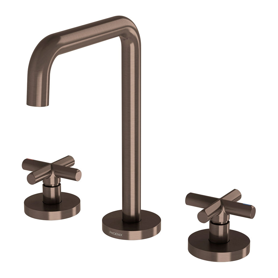 Vivid Slimline Plus Basin Set - Brushed Bronze