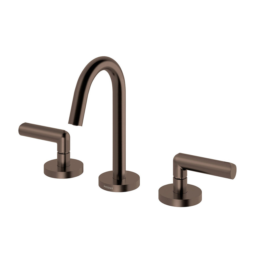 Vivid Slimline Plus Lever Basin Set - Brushed Bronze