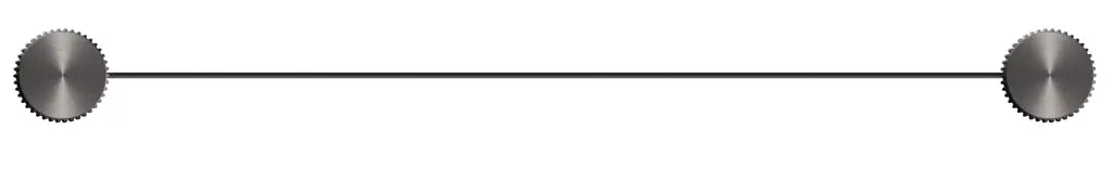 Mica Fluted Stainless Shelf - 400mm