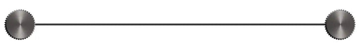 Mica Fluted Stainless Shelf - 400mm