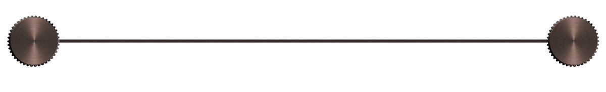 Mica Fluted Stainless Shelf - 400mm