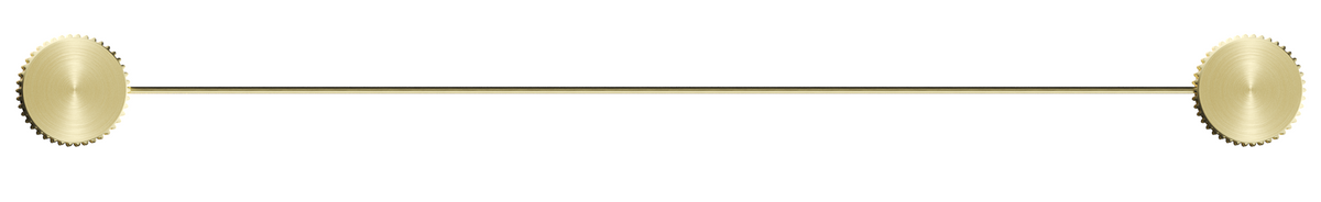 Mica Fluted Stainless Shelf - 400mm
