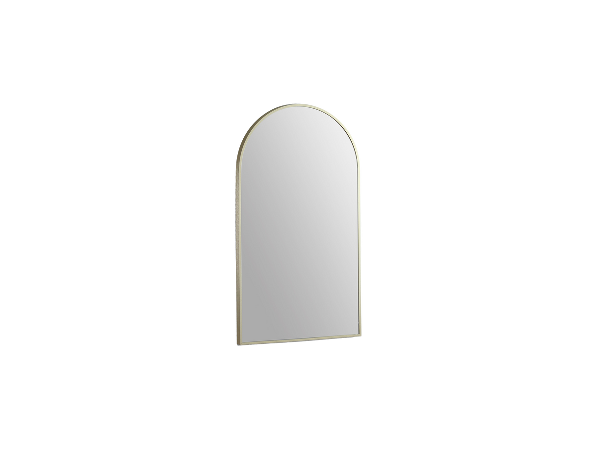 Modern Arch Mirror Baltic Brass product view 4