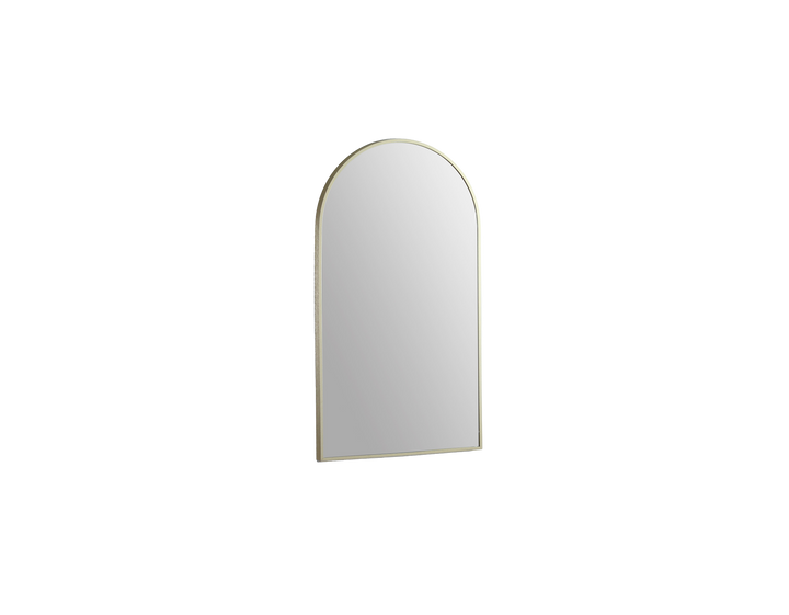 Modern Arch Mirror Baltic Brass product view 4