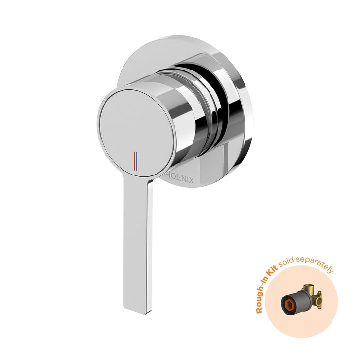 Lexi MKII SwitchMix Shower / Wall Mixer - Chrome - Fit-Off Kit - Rough-In Kit sold separately