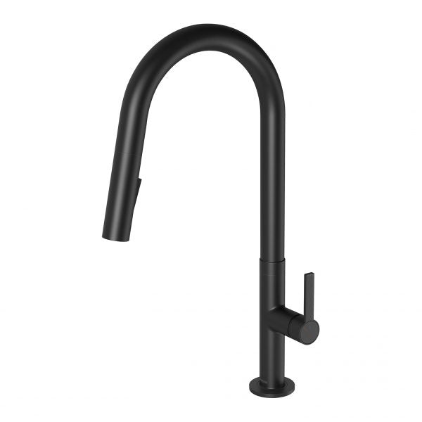 Lexi MKII Pull Out Sink Mixer 200mm - Matte Black