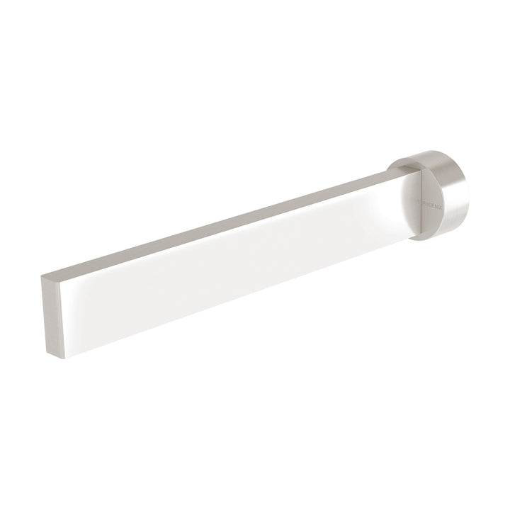 Lexi MKII Basin Outlet 200mm - Brushed Nickel