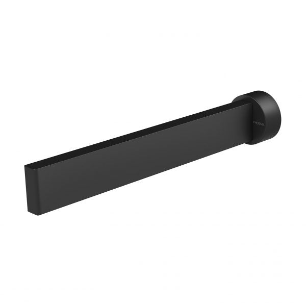 Lexi MKII Bath Outlet 200mm - Matte Black