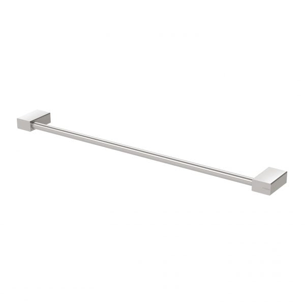 Lexi MKII Single Towel Rail 600mm - Brushed Nickel
