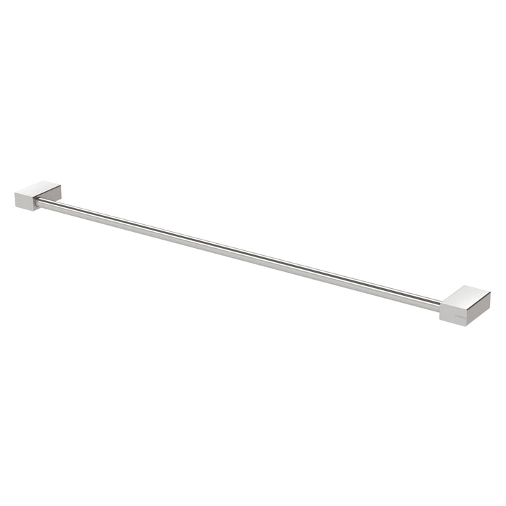 Lexi MKII Single Towel Rail 800mm - Brushed Nickel