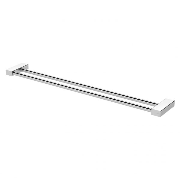 Lexi MKII Double Towel Rail 800mm - Chrome