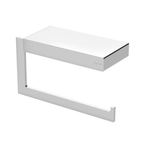 Lexi MKII Toilet Roll Holder - Chrome
