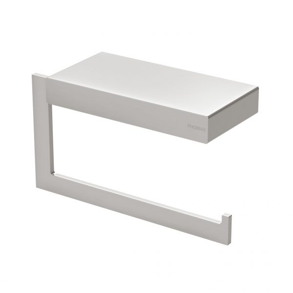Lexi MKII Toilet Roll Holder - Brushed Nickel