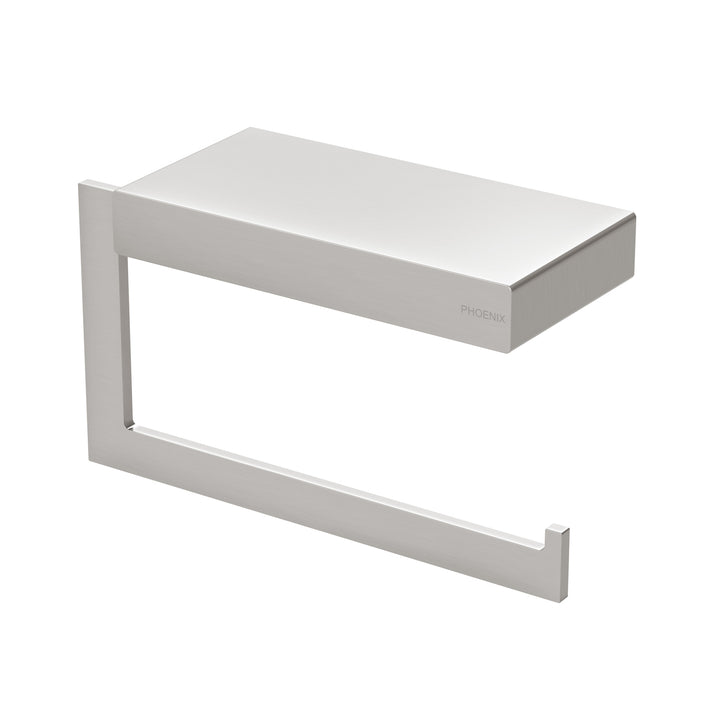 Lexi MKII Toilet Roll Holder - Brushed Nickel