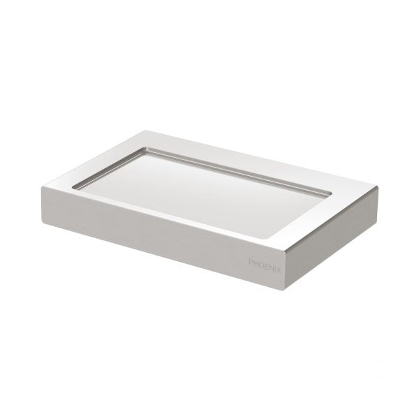 Lexi MKII Soap Dish Holder - Brushed Nickel