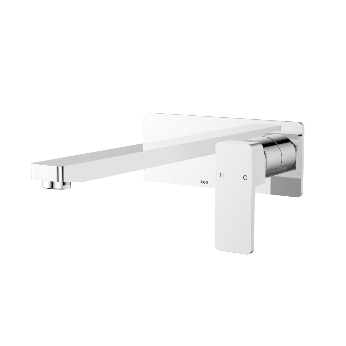 Ceram Wall Basin Mixer - Chrome