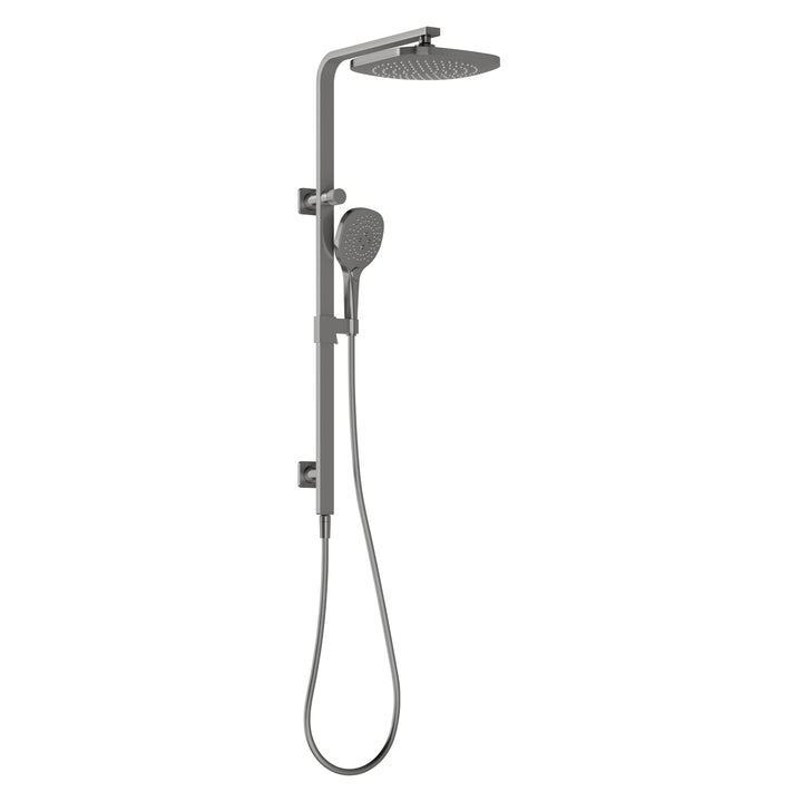 Nuage Twin Shower - Brushed Carbon