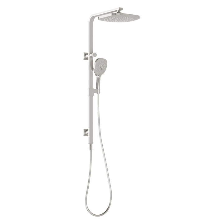 Nuage Twin Shower - Brushed Nickel