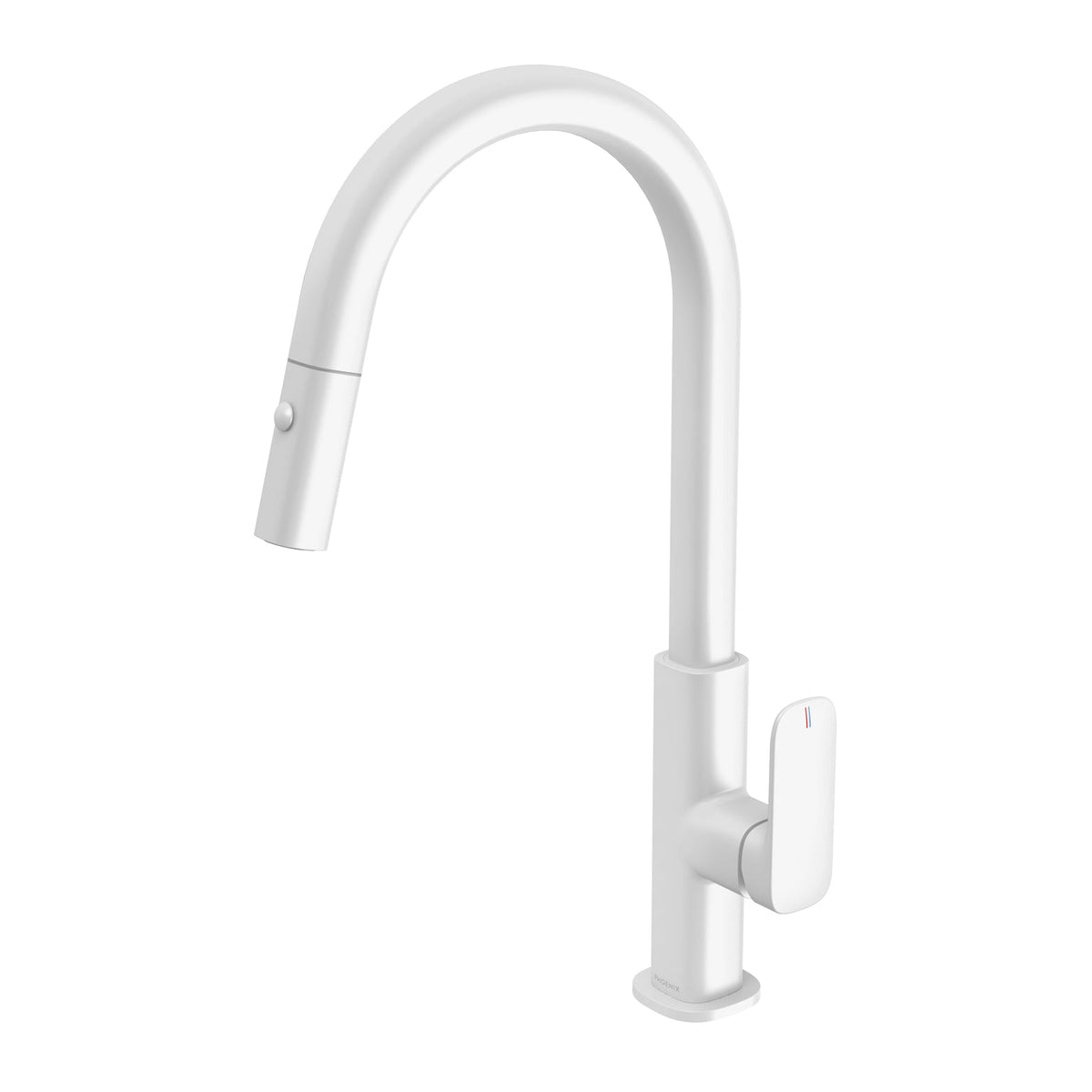Nuage Pull Out Sink Mixer 200mm - Lead Free - Matte White