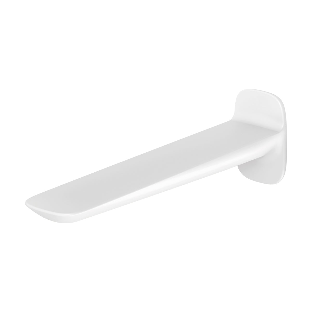 Nuage Wall Basin / Bath Outlet 200mm - Matte White