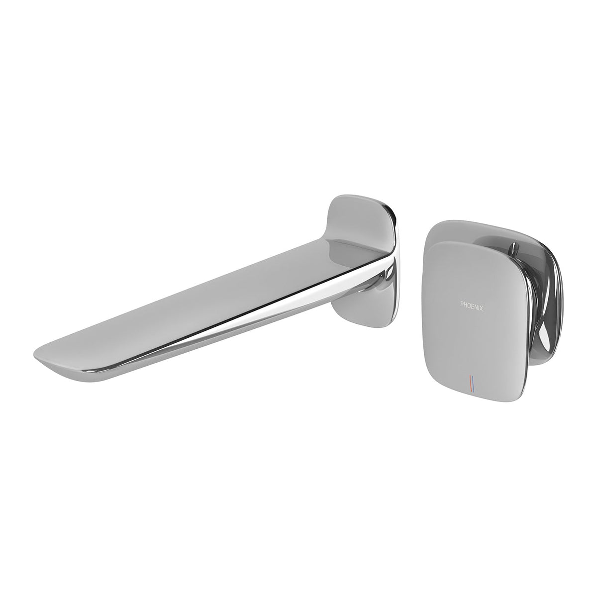 Nuage Wall Basin / Bath Mixer Set 200mm - Lead Free - Chrome