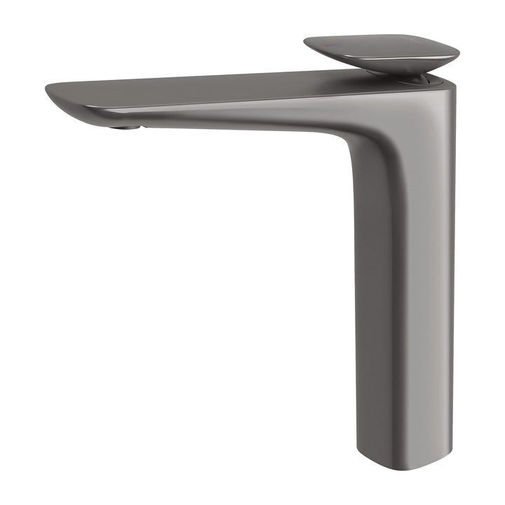 Nuage Vessel Mixer - Lead Free - Brushed Carbon