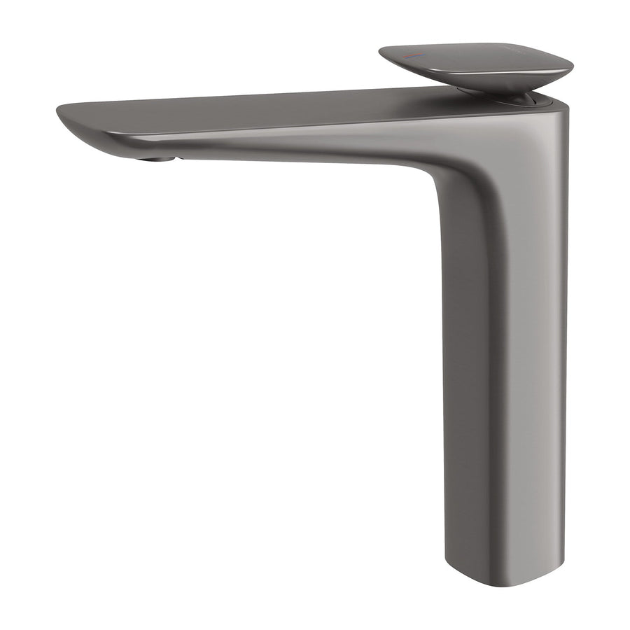 Nuage Vessel Mixer - Lead Free - Brushed Carbon