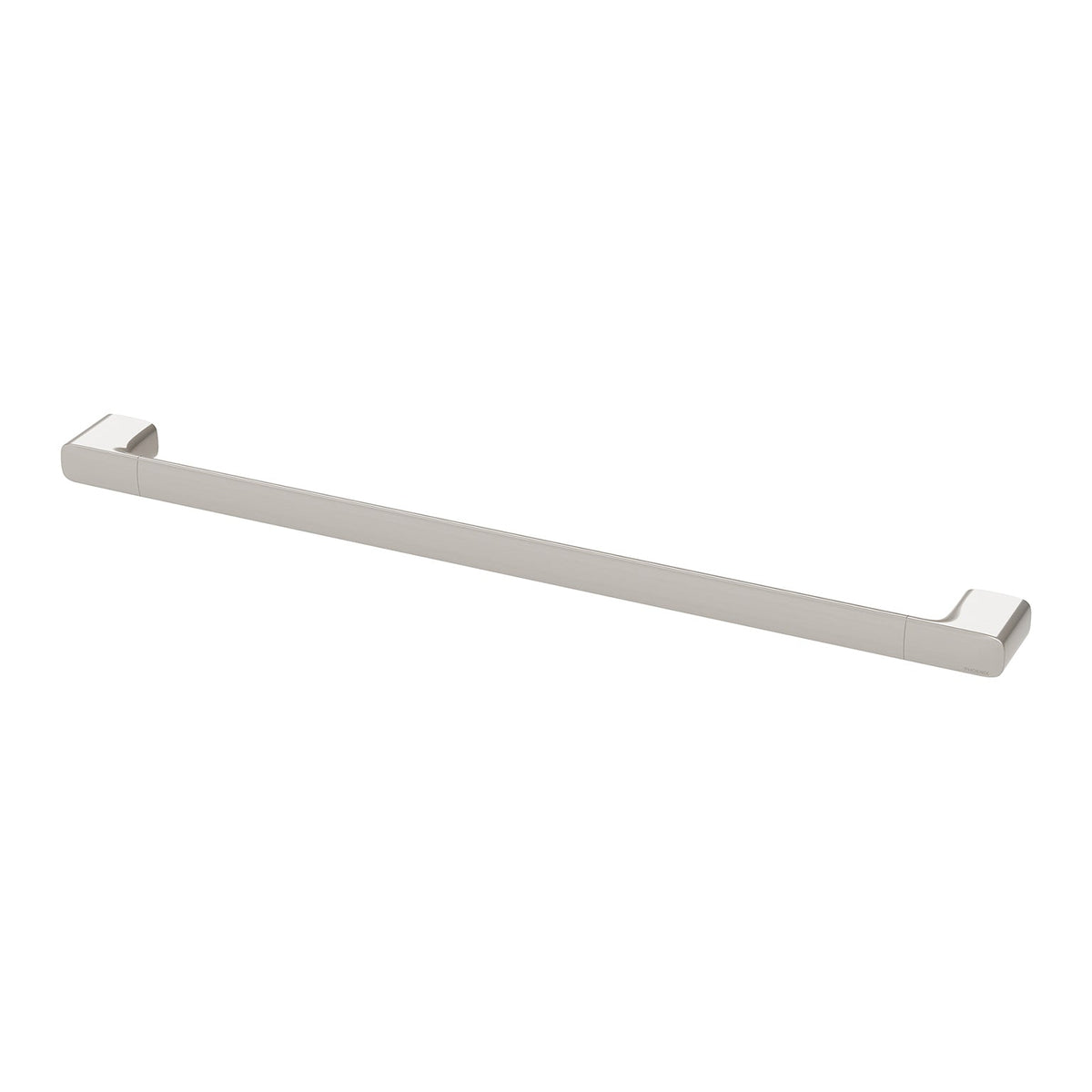 Nuage Single Towel Rail 600mm - Brushed Nickel