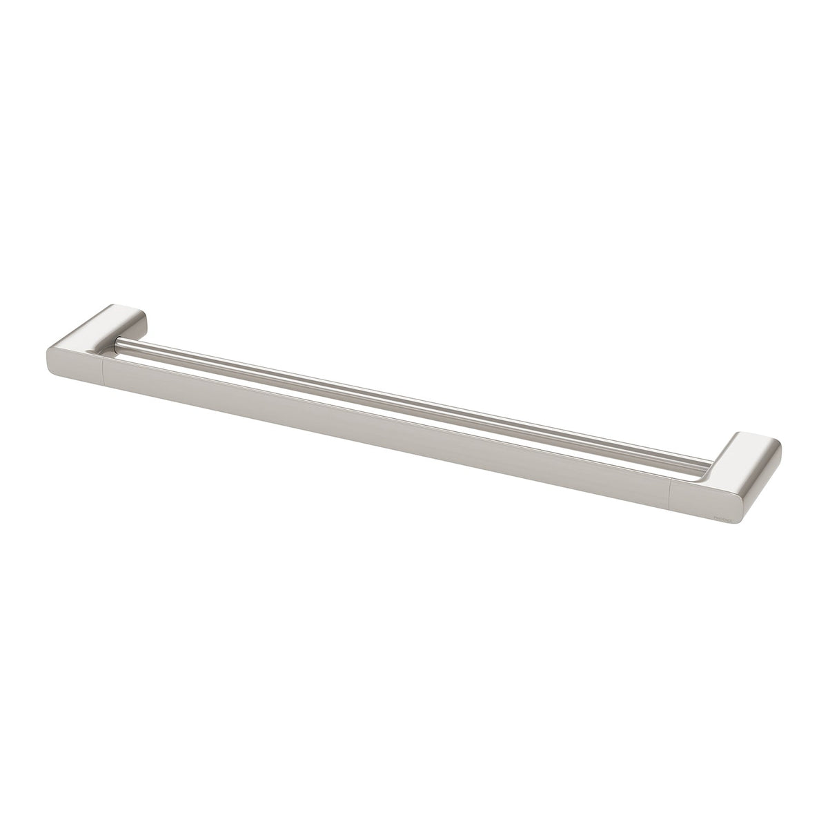 Nuage Double Towel Rail 600mm - Brushed Nickel