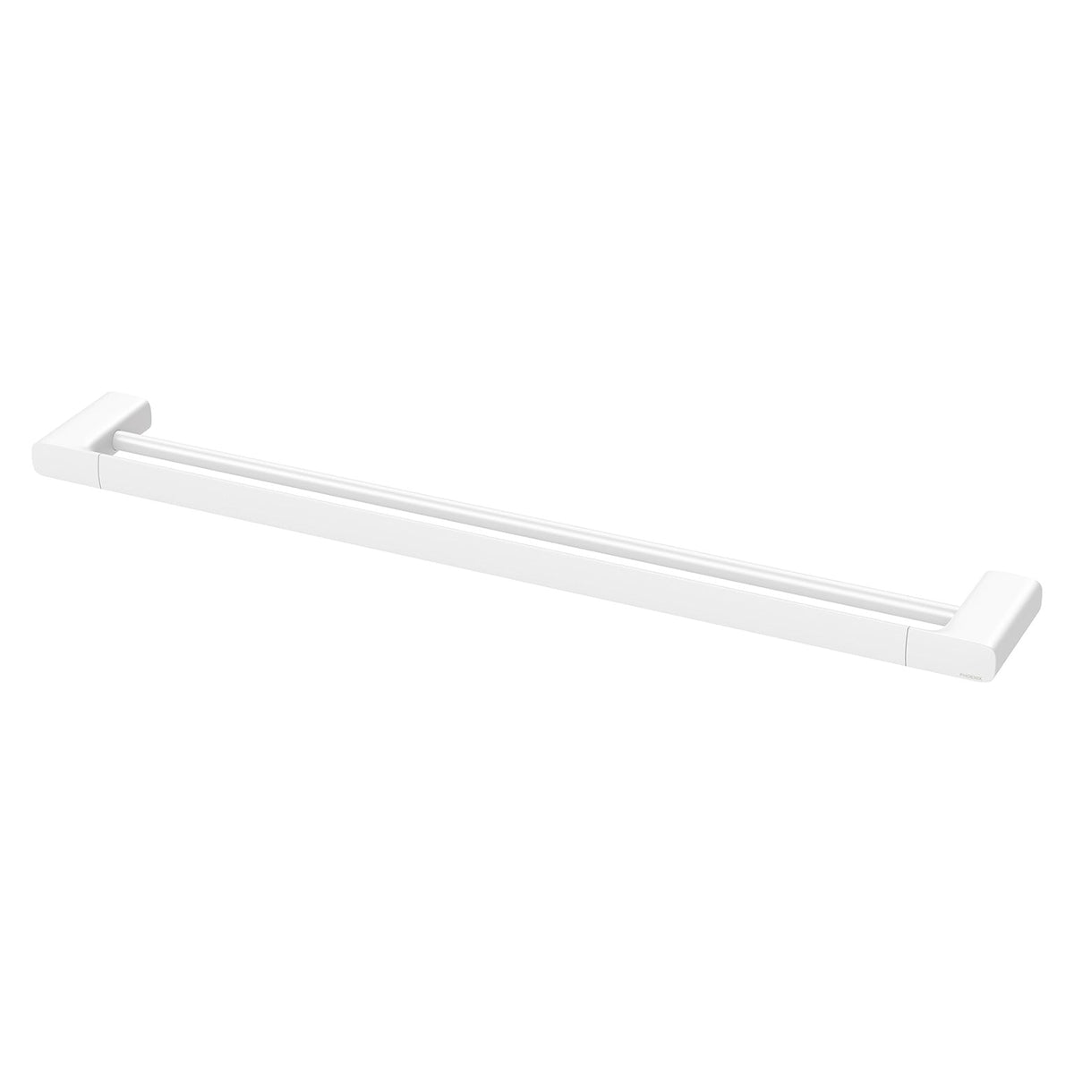 Nuage Double Towel Rail 800mm - Matte White