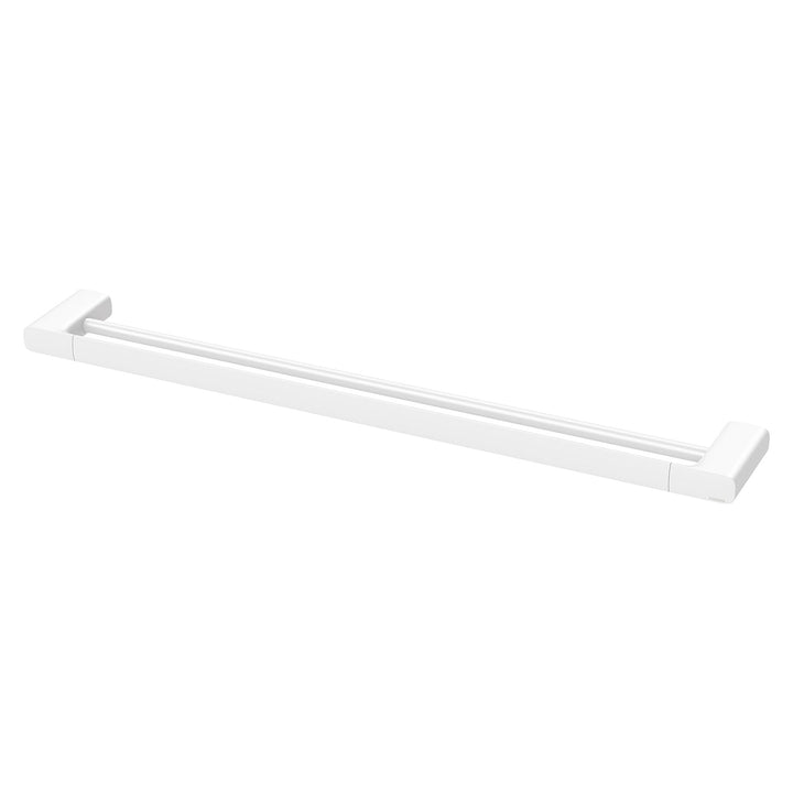 Nuage Double Towel Rail 800mm - Matte White