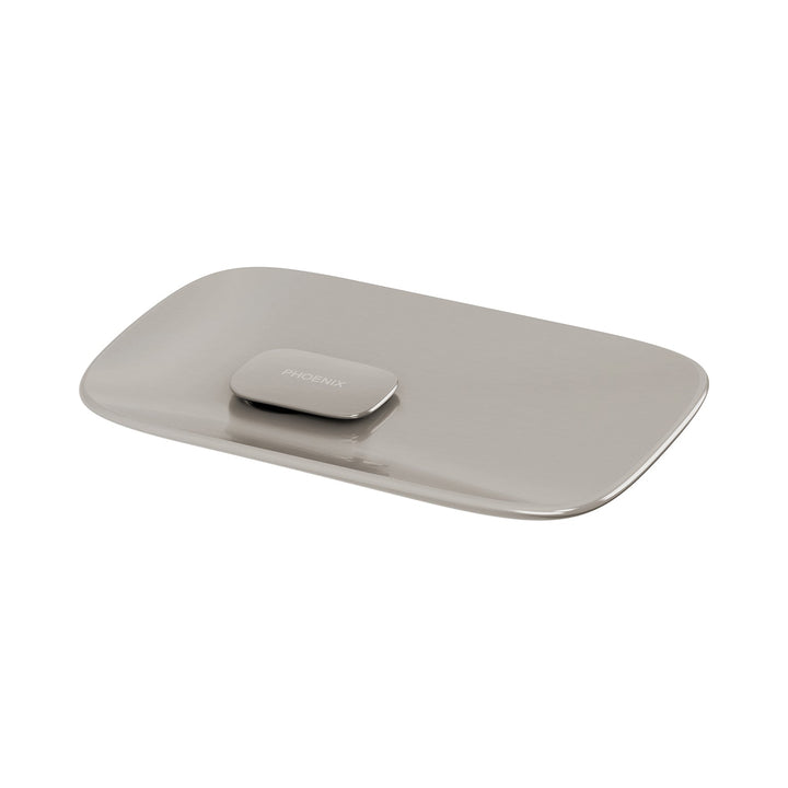 Nuage Soap Dish - Brushed Nickel