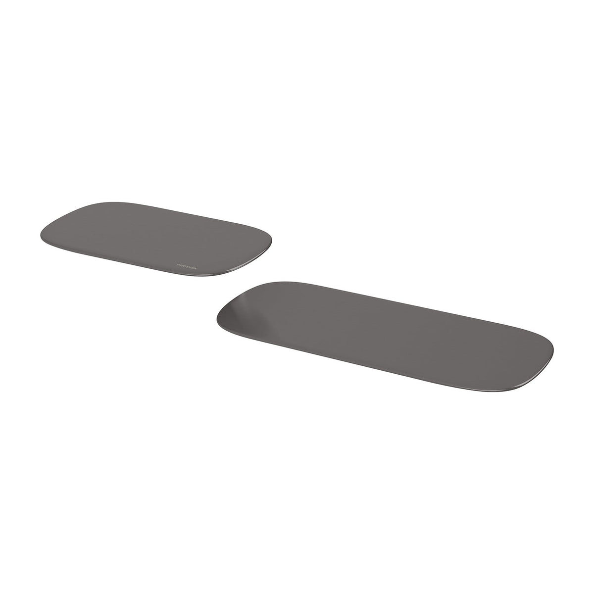 Nuage Shower Shelves - Brushed Carbon