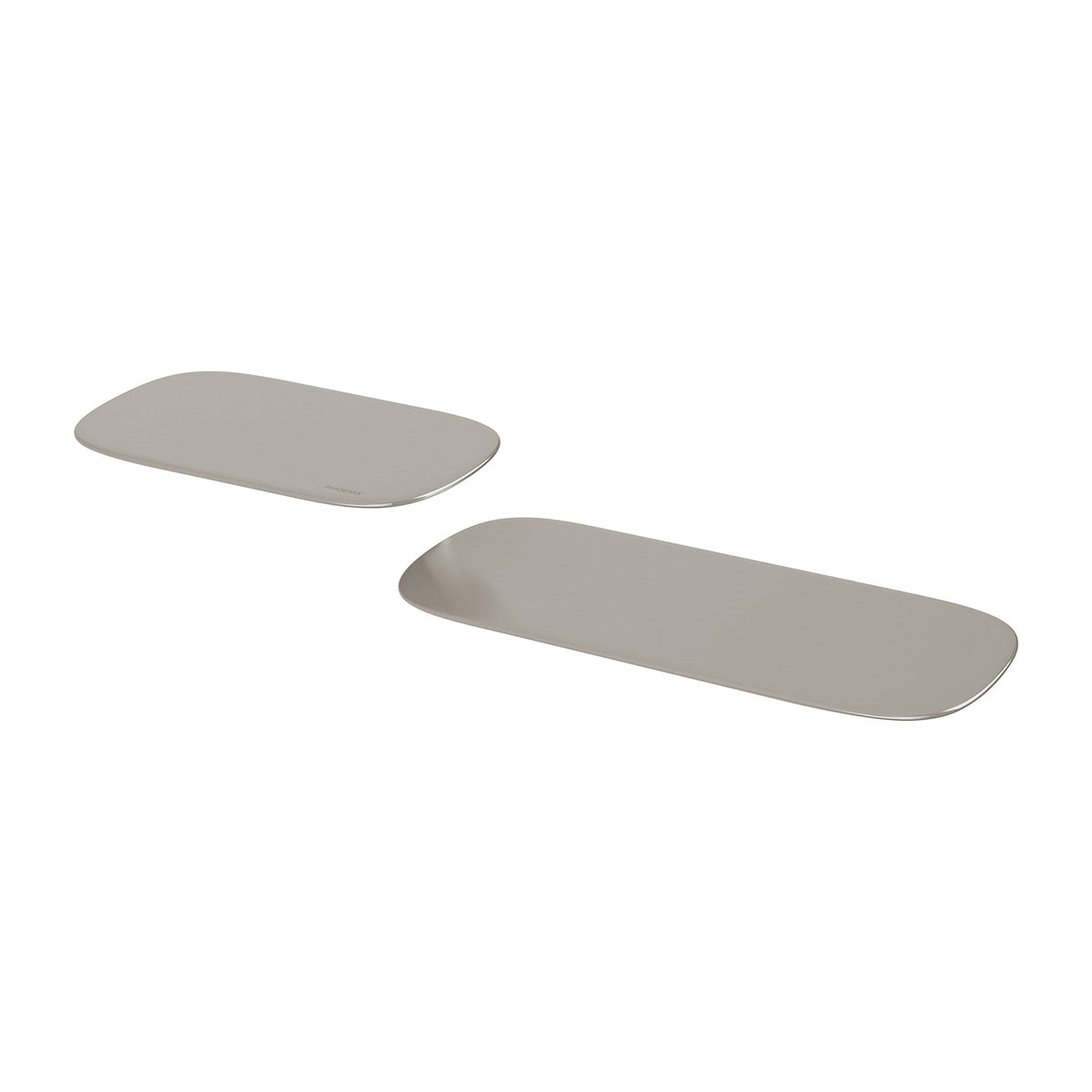 Nuage Shower Shelves - Brushed Nickel