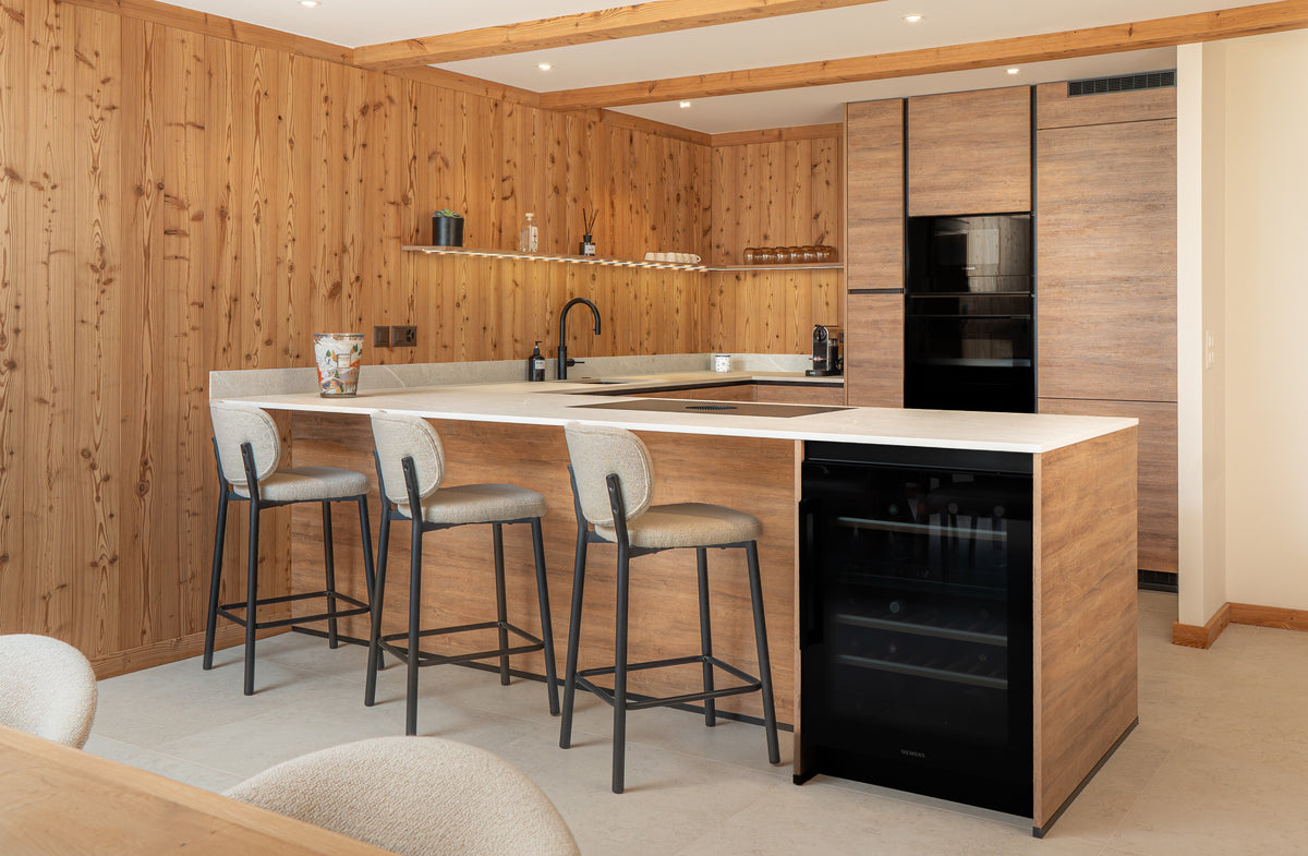 Adia Dekton 8mm in a kitchen setting