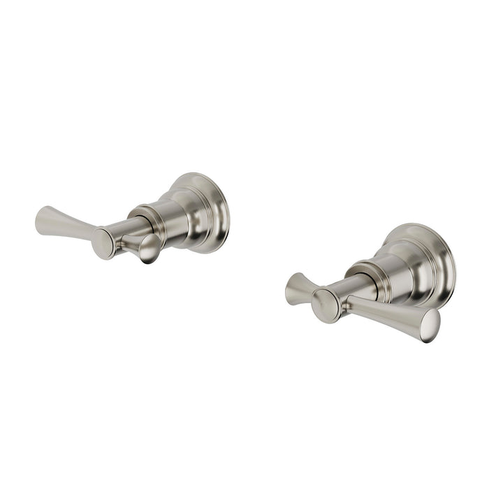 Cromford Wall Top Assemblies Bronze - Brushed Nickel