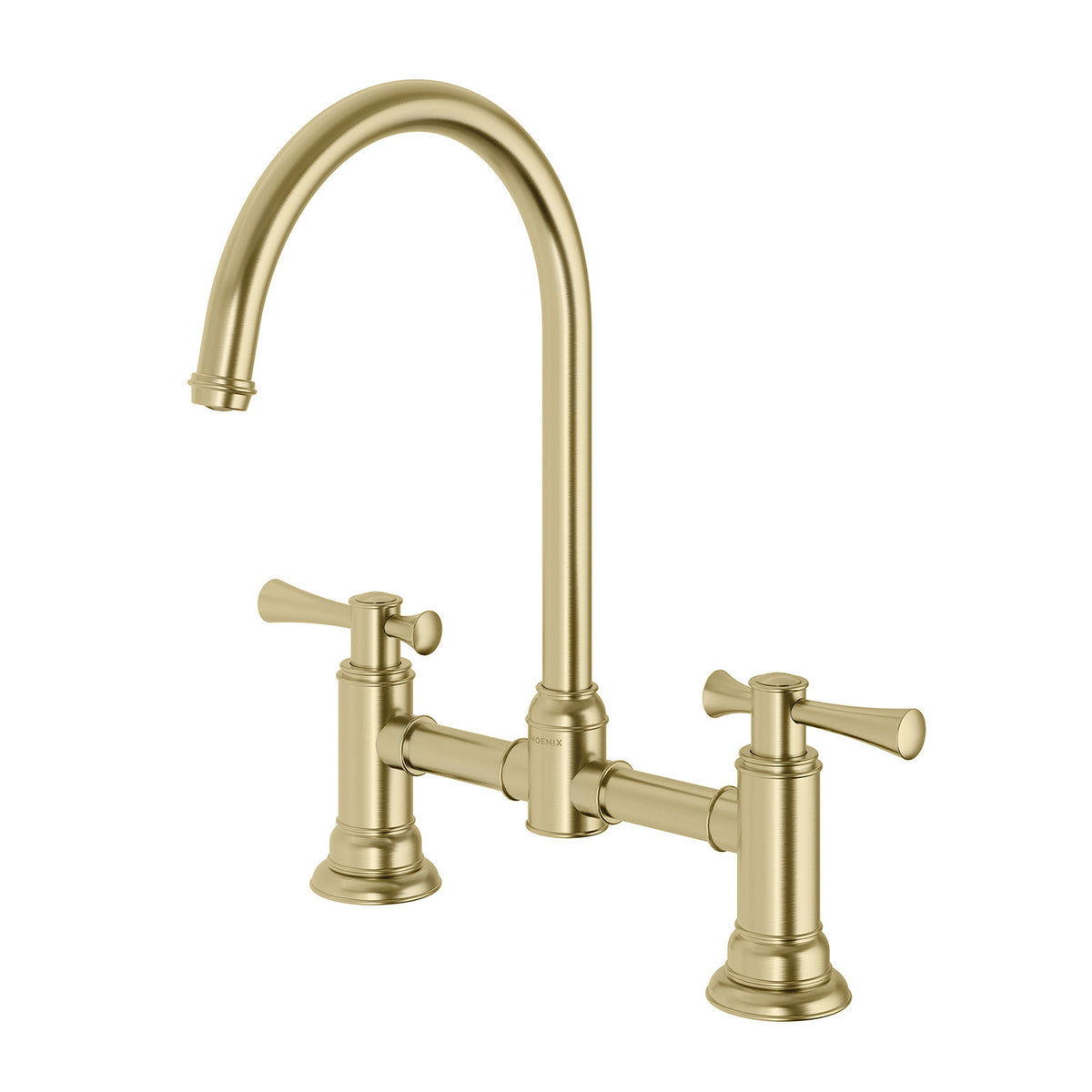 Cromford Exposed Sink Set 180mm - Brushed Gold