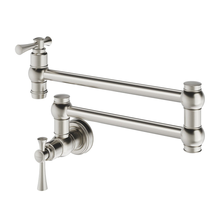 Cromford Pot Filler - Brushed Nickel