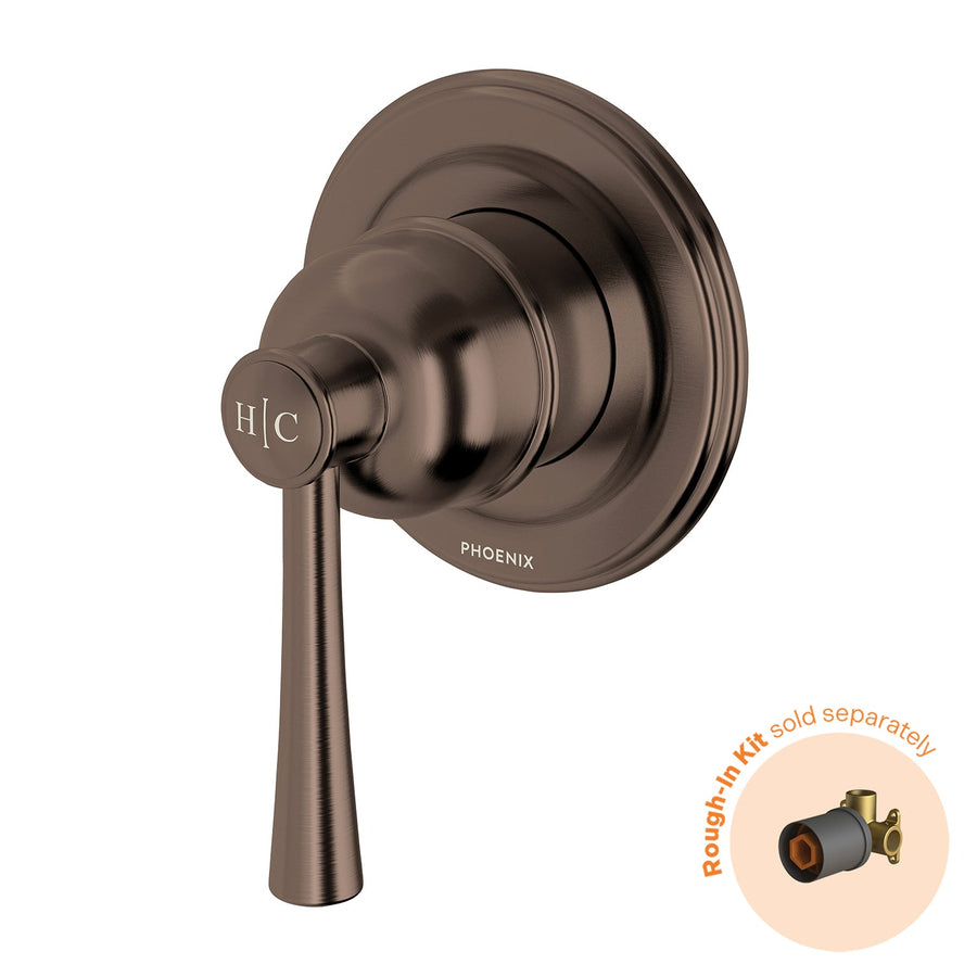 Cromford SwitchMix Shower / Wall Mixer (Fit-Off Kit Only) - Brushed Bronze