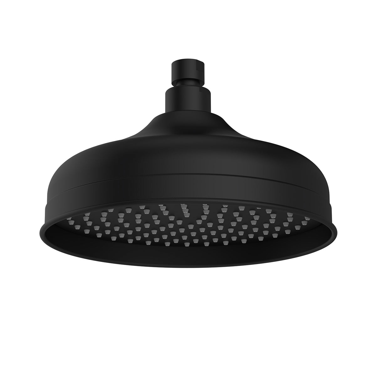 Cromford Shower Rose 210mm - Matte Black