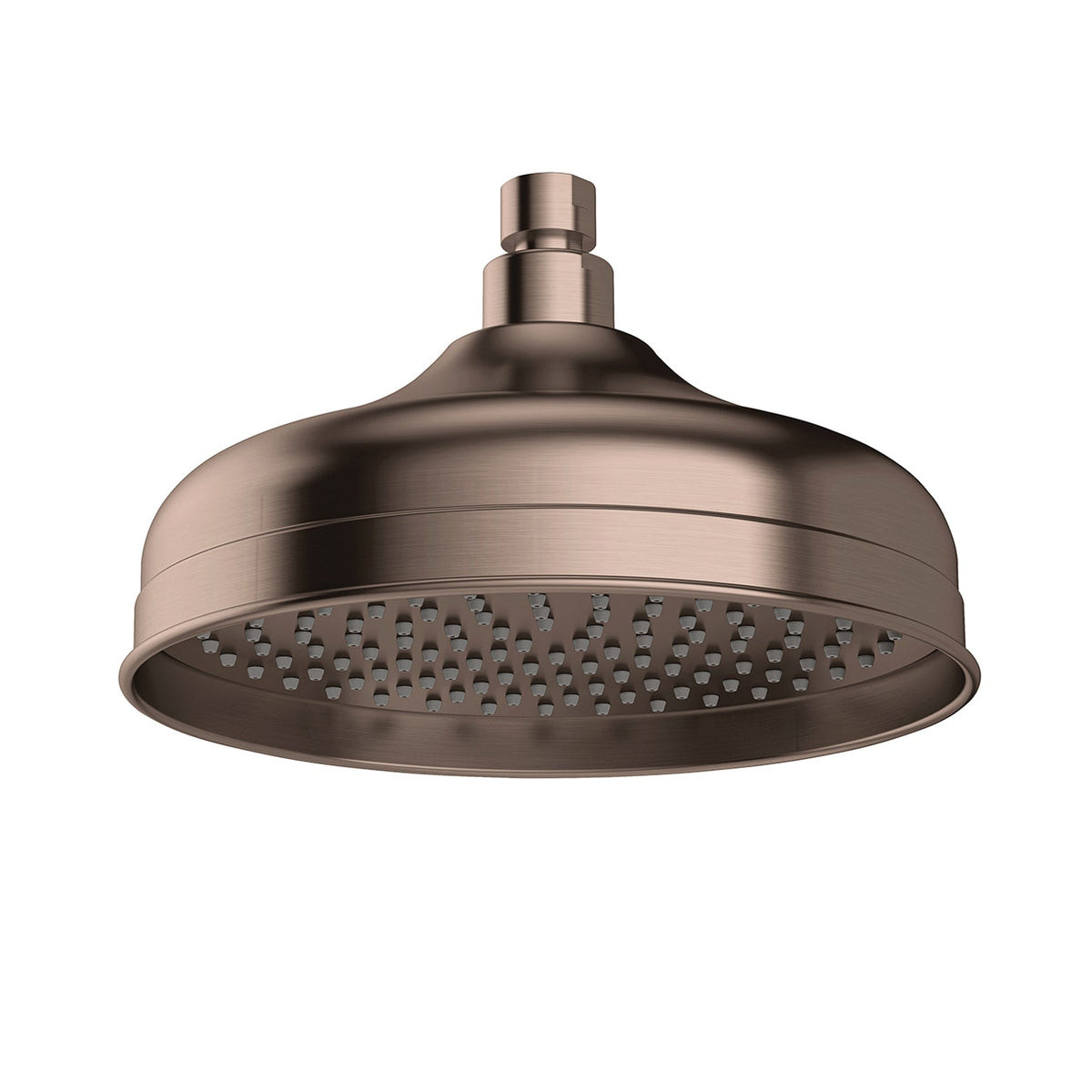 Cromford Shower Rose 210mm - Brushed Bronze