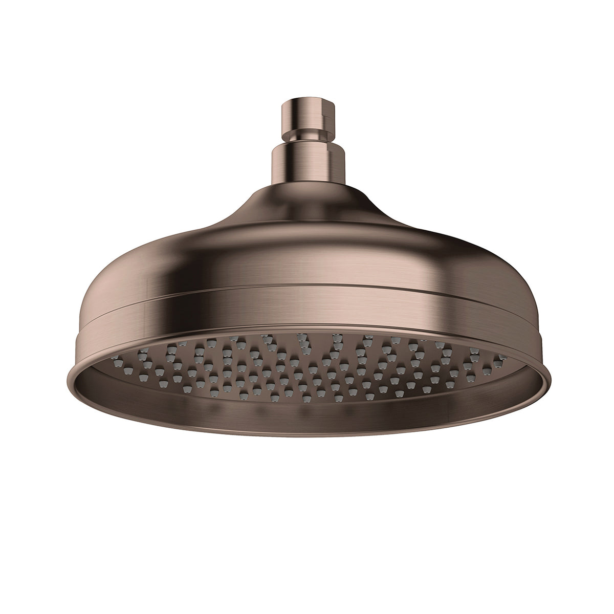 Cromford Shower Rose 210mm - Brushed Bronze